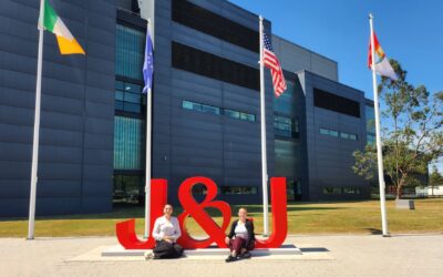 Magda Góis and Dominika Mangabat’s secondment at J&J Ireland