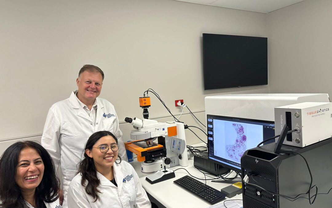 Investigating Tissue Image Quality: Carmen’s Research Visit at Bond University